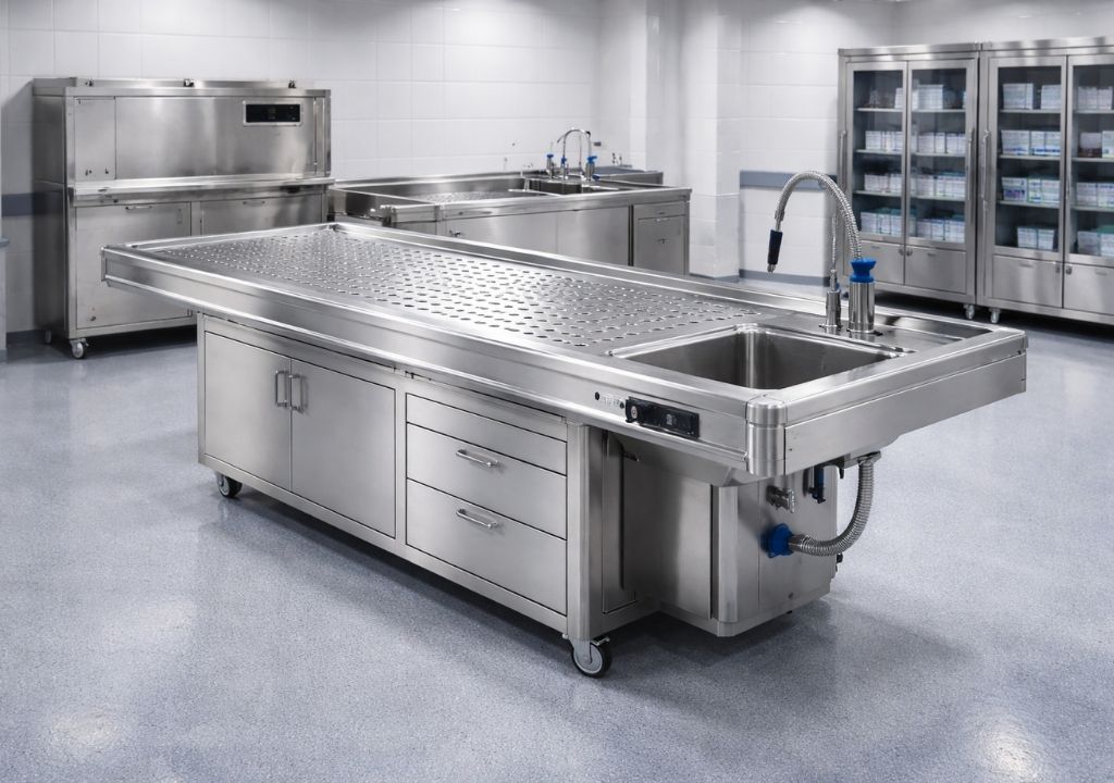 Quality and Hygiene in Autopsy Table Selection: Meet the TISCOMED TOMU 6100